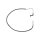 Brake pad wear warning contact HELLA PAGID for BMW 3 Touring (E91)