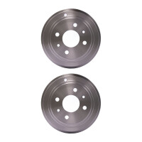 2 Brake Drums Ø 214 mm Ø 13.4 mm HELLA for...