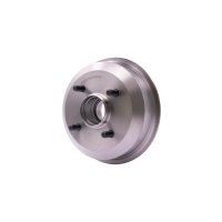 Brake drum with wheel hub HELLA PAGID for FORD FIESTA III...