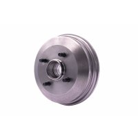 Brake drum with wheel hub HELLA PAGID for FORD ESCORT VI...