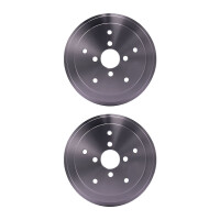 2 Brake Drum Ø 261 mm Ø 12 mm HELLA for...