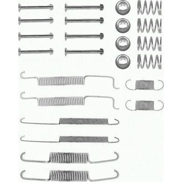 Accessory Set Brake Shoes 24 pcs. HELLA suitable for e.g. VW SCIROCCO