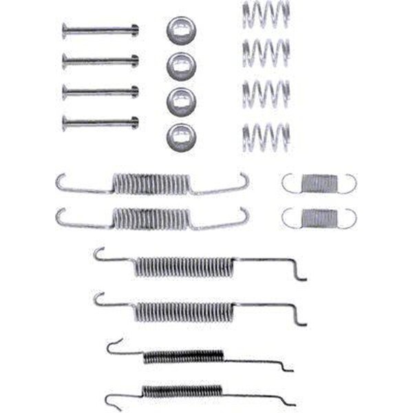 Accessory kit brake shoes Teves 20 pcs. HELLA for e.g. AUDI 80
