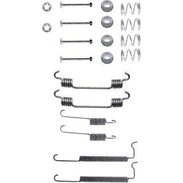 Zubehörsatz Bremsbacken Opel 20tlg. HELLA für u.a. CHEVROLET Lanos Stufenheck