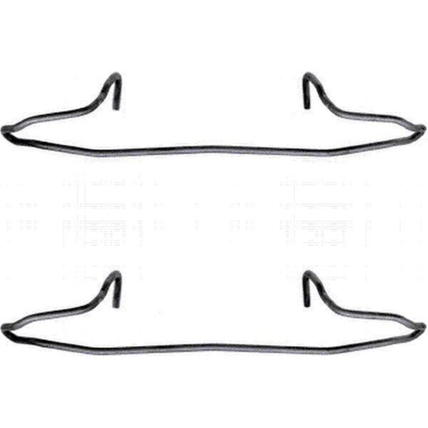 Brake caliper accessory kit Teves 2-piece HELLA for AUDI 100 Avant and others