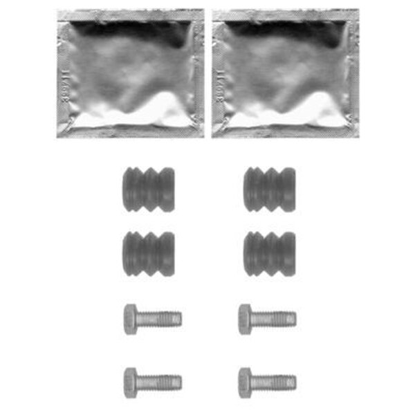 Zubehörsatz Bremssattel Lucas 10tlg. HELLA für AUDI A4 B5 Avant (8D5)
