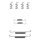 Accessory Set Parking Brake Shoes 8 pcs. HELLA for e.g. VOLVO V70