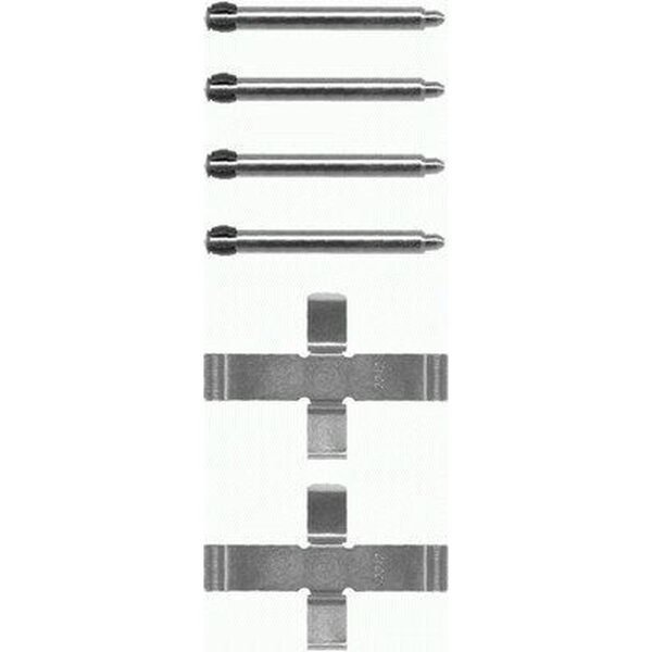 Zubehörsatz Scheibenbremsbelag HELLA für MERCEDES 124 Stufenheck (W124)