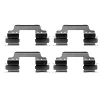 Accessory kit disc brake pad Lucas 4 pcs. HELLA for BMW 1...