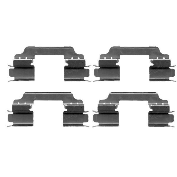 Zubehörsatz Scheibenbremsbelag 4 tlg. HELLA für u.a. KIA VENGA