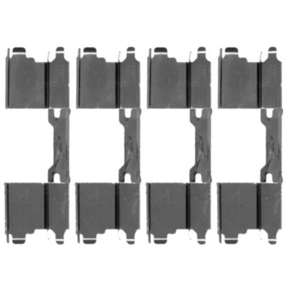 Zubehörsatz Scheibenbremsbelag HELLA für MERCEDES SPRINTER 3/5-t