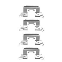 Zubehörsatz Scheibenbremsbelag 4 tlg. HELLA für...