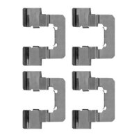 Accessory kit disc brake pad TRW 4pcs. HELLA for...