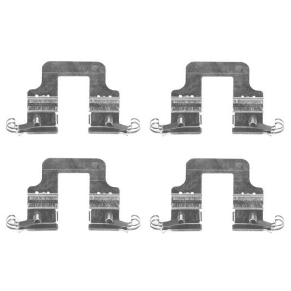 Zubehörsatz Scheibenbremsbelag hinten HELLA für AUDI A4 A5 A6 A7 Q5