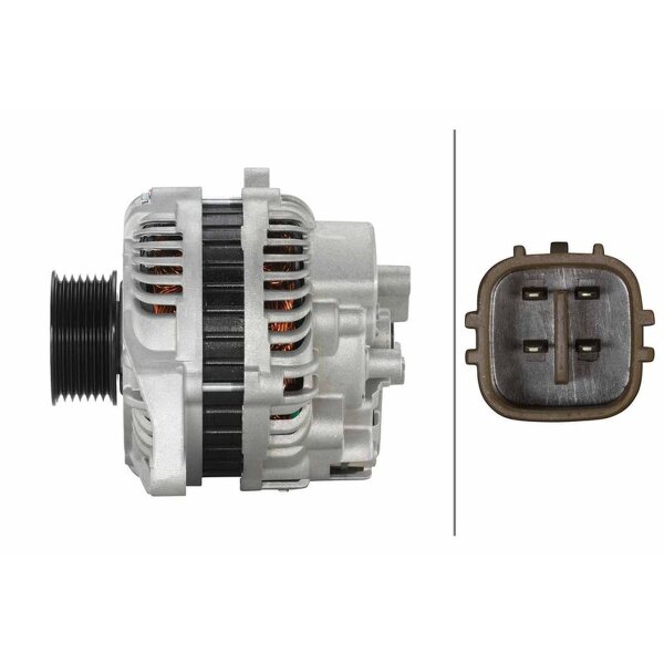 Alternator 12 V 90 A Ø 60 mm HELLA for HONDA CIVIC and others