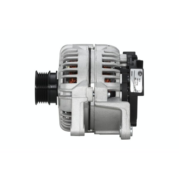 Generator mit Keilrippenriemenscheibe 54mm HELLA für OPEL ASTRA G CC (T98)