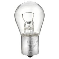 Bulb 12 V 21 W P21W BA15s crystal clear HELLA LONG LIFE...