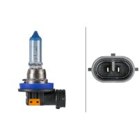 Bulb 12 V 35 W H8 PGJ19-1 crystal clear HELLA WHITE LIGHT...