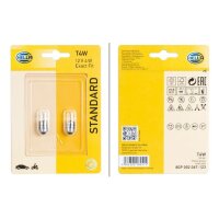 Bulb 12 V 4 W T4W BA9s crystal clear HELLA STANDARD for...