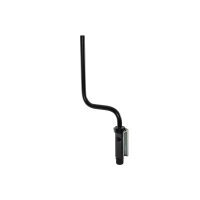 Left-hand exterior mirror bracket Ø 18 mm black HELLA