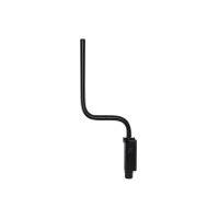 Left-hand exterior mirror bracket Ø 18 mm black HELLA