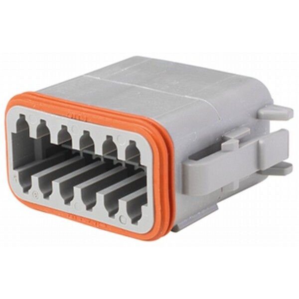 Plug-In Housing 24 V 12-pin HELLA universally applicable for various vehicles