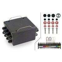 Kabelverbindungsdose IP IP69K PA (Polyamid) Ø 5,5 mm 16-polig HELLA