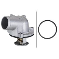 Thermostat Kühlmittel mit Dichtungen HELLA für MERCEDES C-KLASSE (W202)