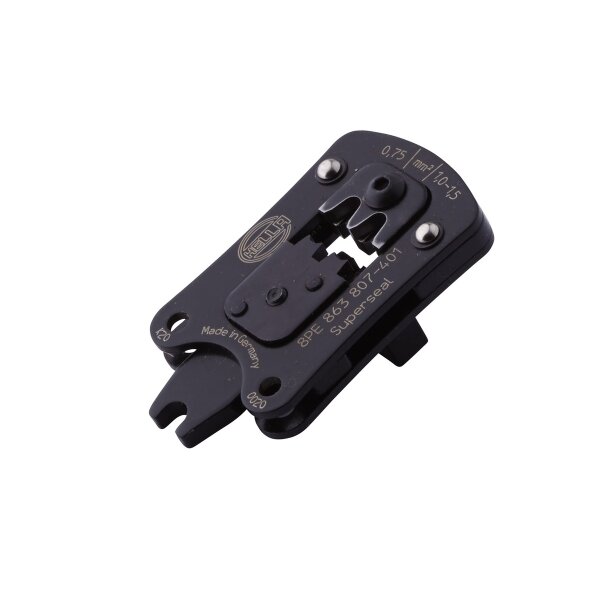 Crimpzangeneinsatz Metall schwarz HELLA universell für diverse Fzg.