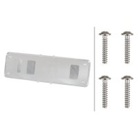 Rear combination lamp lens, left HELLA