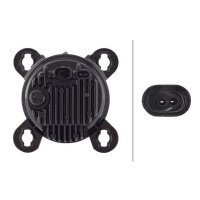 Headlight LED installation with dust protection HELLA 1B0...