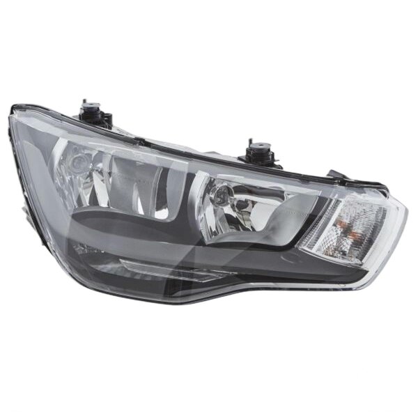Hauptscheinwerfer rechts Halogen HY21W HELLA für AUDI A1 (8X1, 8XK)