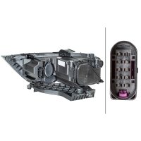Hauptscheinwerfer rechts Halogen W21W HELLA für AUDI...