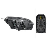 Hauptscheinwerfer links Halogen H7/H1 HELLA für...