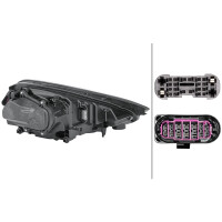 Headlight left 12 V LED HELLA Lighting Expertise suitable for PORSCHE CAYENNE