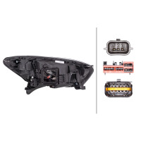 Hauptscheinwerfer links LED HELLA passend für RENAULT CAPTUR