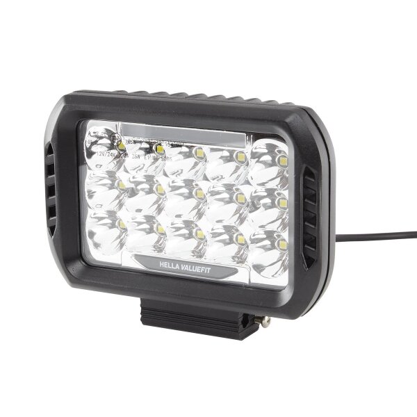 Fernscheinwerfer LED HELLA geschraubt Anbau DEUTSCH Stecker 12/24V