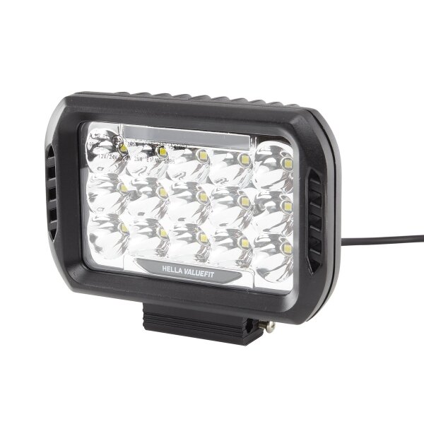 Headlight right 24 V LED HELLA universally applicable for various vehicles
