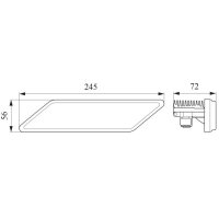 Arbeitsscheinwerfer LED HELLA Modular Worklight Prime Style Objektausleuchtung