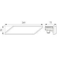 Arbeitsscheinwerfer LED HELLA Modular Worklight Prime Style Objektausleuchtung
