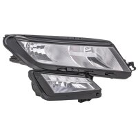 Hauptscheinwerfer rechts Halogen W5W HELLA für Skoda...