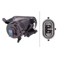 Nebelscheinwerfer links Halogen HELLA für AUDI Q7 (4LB)