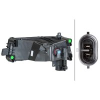 Nebelscheinwerfer rechts Halogen HELLA für VW TOURAN (5T1)