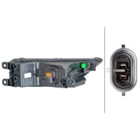 Nebelscheinwerfer links Halogen HELLA für VW TIGUAN (AD1/ AX1)