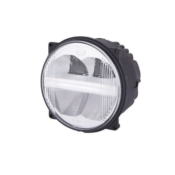 Scheinwerfer LED DEUTSCH transparent Einbau Rahmenhalter HELLA 12V