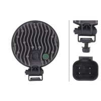 Left main headlight 12 V LED HELLA