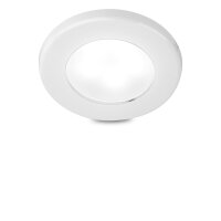 Deckenleuchte rund EuroLED75 190lm 12V 5000K Kunststoff HELLA MARINE weiß/rot