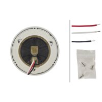 Deckenleuchte rund EuroLED75 190lm 12V 5000K Kunststoff HELLA MARINE weiß/rot