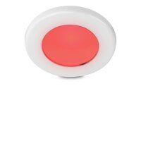 Deckenleuchte rund EuroLED75 190lm 12V 5000K Kunststoff HELLA MARINE weiß/rot