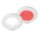 Deckenleuchte rund EuroLED75 190lm 12V 5000K Kunststoff HELLA MARINE weiß/rot